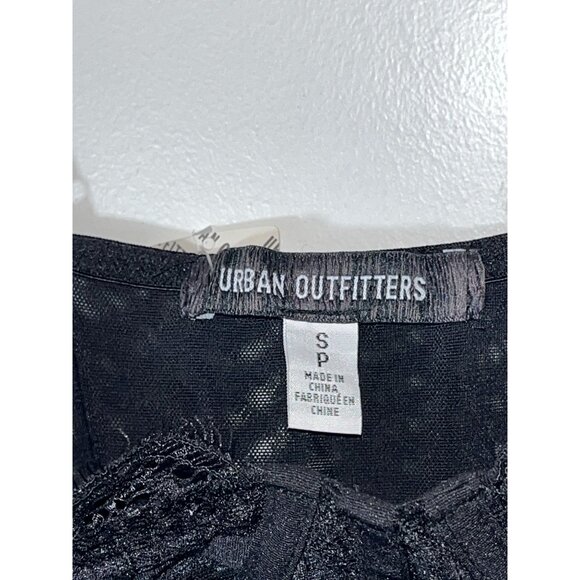 NWT Urban Outfitters Black Lace Bustier Y2K Style Cami Slip Mini Dress S Small - Picture 5 of 12